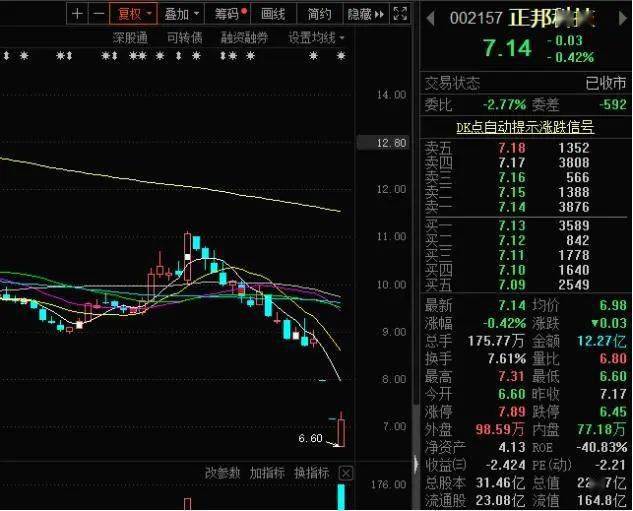正邦科技股票价格深度解析及投资策略探讨