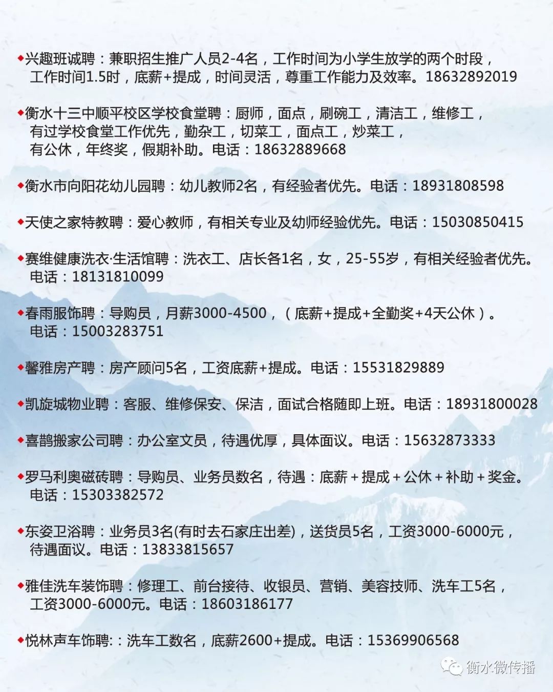 永济2025最新招聘信息发布，求职者的福音！